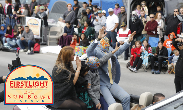 THE 82ND ANNUAL FIRSTLIGHT FEDERAL CREDIT UNION SUN BOWL PARADE DRAWS AN ESTIMATED CROWD OF 240,000